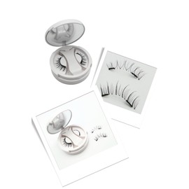 Magnetic Eyelashes Kit | Reusable & Natural Look | No Glue Needed | Lightweight & Comfortable | Easy to Apply & Remove (D)