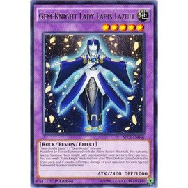 Yu-Gi-Oh! - Gem-Knight Lady Lapis Lazuli (SECE-EN046) - Secrets of Eternity - 1st Edition - Rare