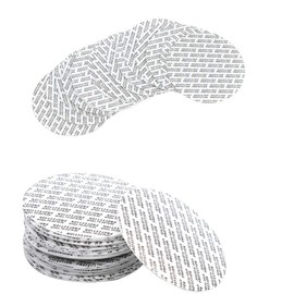 100PCS Pressure Sensitive Lines Foam Safety Tamper Resistant Seals for Cosmetic Bottle/Jar Cap Liners Tamper Seal Cap Liner Sealed (Diameter 2.7cm)