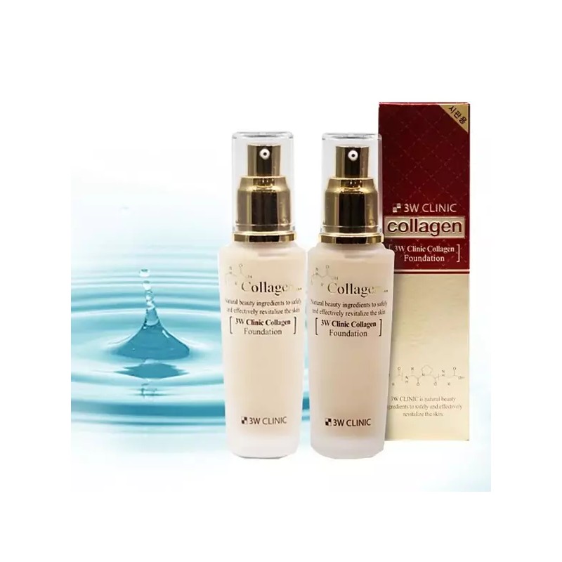 SearchplaceC Partnership 3W 콜라겐 파운데이션 50ml 21호 23호 화운데이션 3W
