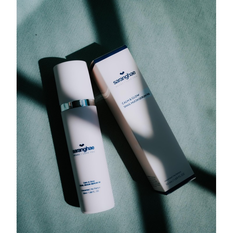 Love Saranghae Calm & Glow Snail Mucin Serum 96 –