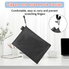 LUHIUMOYA A4 Document Bag, Waterproof Document Bag with Zip, Bag