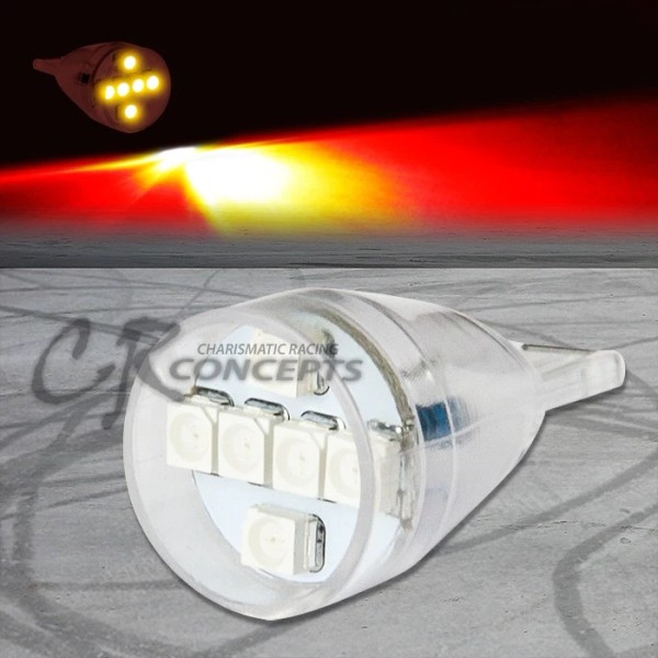 Charismatic Racing Concepts RED 3528 6SMD 6 SMD LED T15