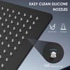 KINLIV 8 Inch Rain Shower Head Matte Black - All