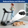 6pcs Treadmill Mat Pads, Anti-Slip and Noise Reduction Silicone Exercise