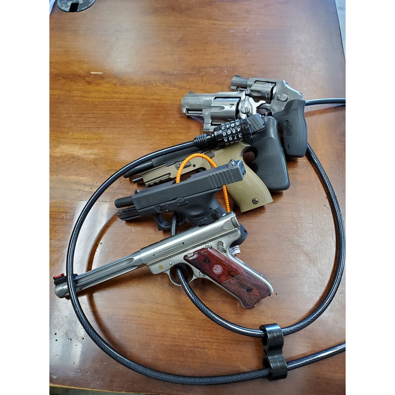 KKA Alecoy USA Lasso Master Lock-All Cable Utility Combination Lock