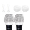 50 Pcs Microphone Cover, Disposable Non-woven Fabric, Antibacterial, Dustproof, Noise