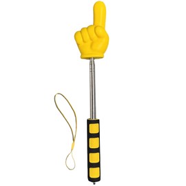 DIFEIUKI Instruction Stick, Teacher Pointer, Telescopic Pole, Extendable, Easy to Grip, Anti-slip, Cute Hand Design, Guidance Stick, Kindergarten, Rock-paper, Classroom Supplies, Classroom, Classroom,