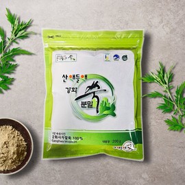 산애들애 쑥분말 200g 1팩 Sanaedelae Mugwort Powder 200g 1 Pack