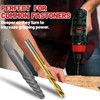 LudoPam 10 Pieces Screw Extractor and Left Hand Drill Bits