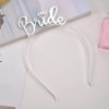 Bride to Be Silver Headband ~ Bride Hen Party Head