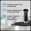 IMPRESA Sous Vide Silicone Lid for Precision Cooking Compatible with