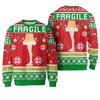 NebulaRave Christmas Story Leg Lamp Ugly Sweater - Fragile Christmas
