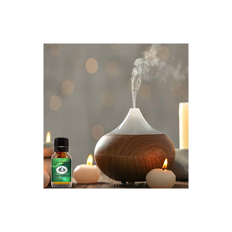 Peppermint Essential Oil 100% Pure, Undiluted, 10ml Glass Bottle
