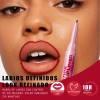 Febble Labial Mate Larga Duración Delineador Lapiz Labial