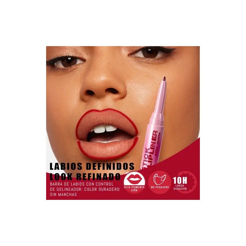 Febble Labial Mate Larga Duración Delineador Lapiz Labial