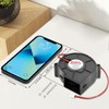 Wathai 75mm x 30mm 12V Blower Cooling Fan Dual Ball