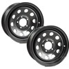 eCustomrim 2-Pack Trailer Wheels 14X5.5 14" Black Modular 5 Lug