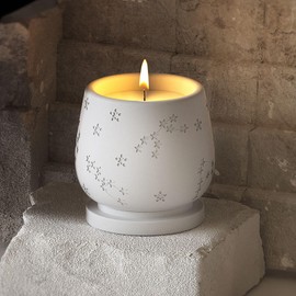 Japleed Zodiac Silicone Jar Molds with Lid, Star Design Candle Holder Container Storage Resin Concrete Molds, Constellation Box Succulent Pot Jewelry Holder Casting Mould for Decoration Crafting