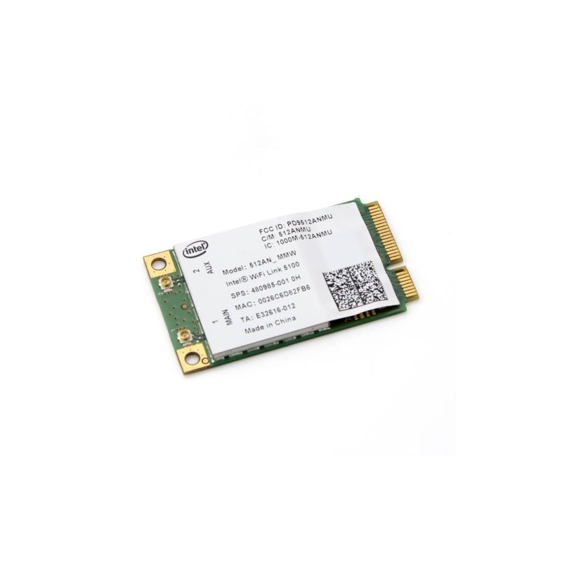 New Intel 5100 WIFI 512AN_MMW 802.11 AGN 300Mbps Mini PCI-E