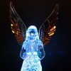 Dalax LED LIGHT-UP PRAYING ANGEL FIGURINE ANGELS CHERUBS FIGURINE STATUE