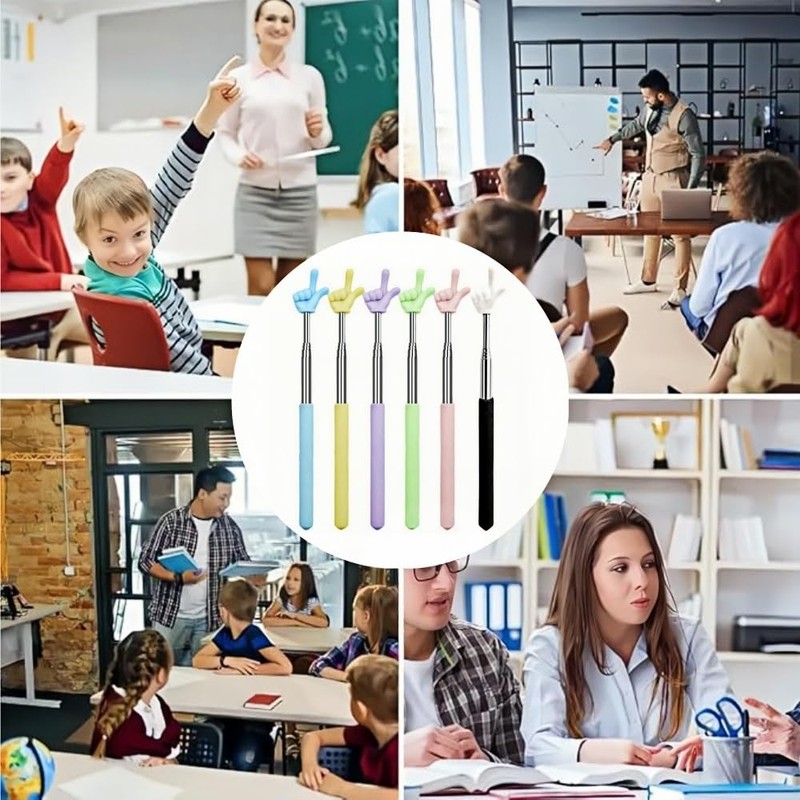 Teacher Pointer, Telescopic Set, Instruction Rod, Telescopic Rod, Easy to