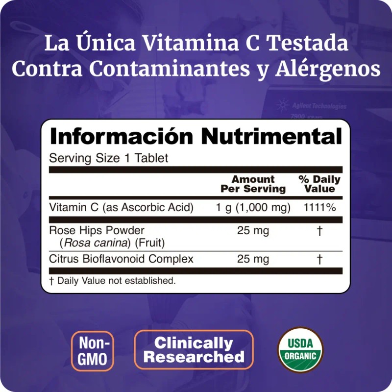 Vitamina Bioflavonoides 100 Tabletas