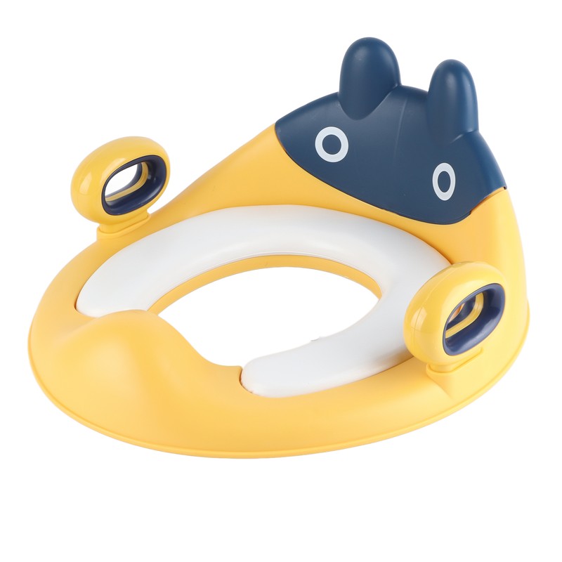 Toddlers Toilet Seat with Spatter Guard and Handles Baby Potty