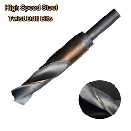 25mm High Speed Steel Twist Drill, Small Shank Drill, Suitable for Stainless Steel, Aluminium Alloy, Iron, Copper, Brass