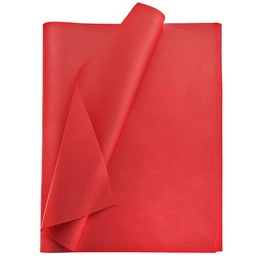 100 Sheets 20"X14" Red Tissue Paper Bulk for Gift Bags Wrapping Paper,Christmas Weddings Birthday Showers Arts Craft Party Favor Decoration