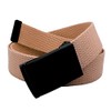 Build A Belt 1.25" Wide Black Flip Top Buckle with