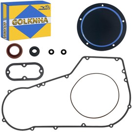 GOLKNHA Primary Gasket Kit for Dyna Softail Fat Boy Heritage Low Rider Super Glide Wide Glide 1994-2005 OEM#60567-90B 60567-90C