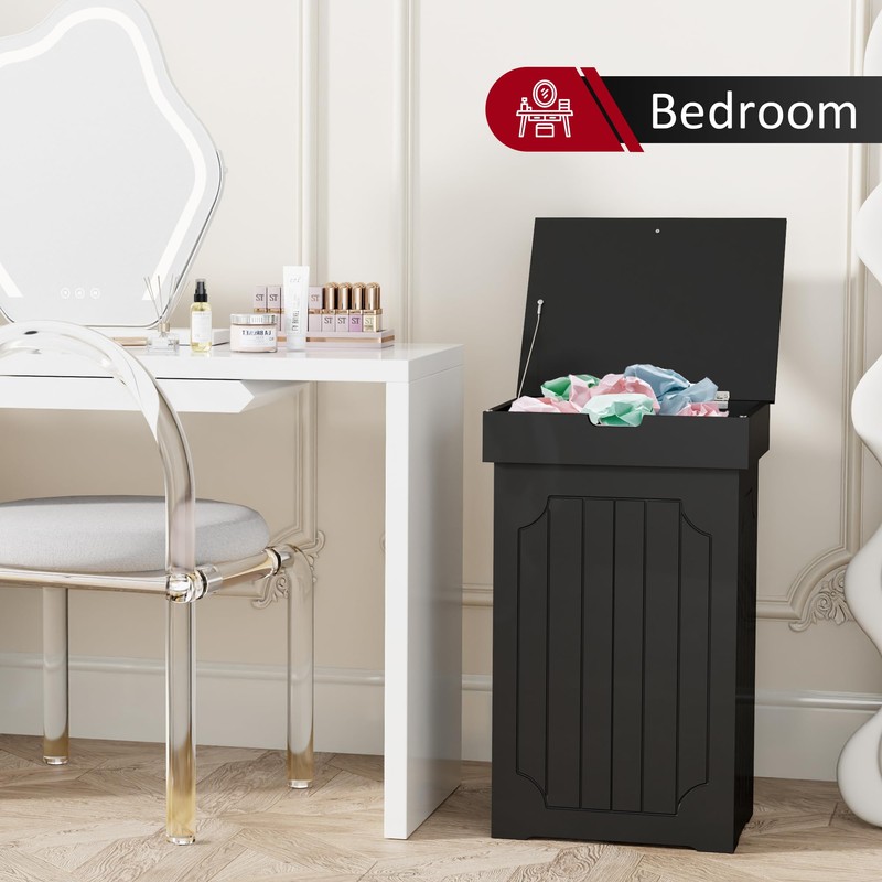 Function Home Trash Can Cabinet, 13 Gallon Kitchen Garbage Can,