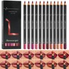 LOPHE Lip Liner Set 12x Waterproof Matte