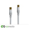 conecto TV Cable, Aerial Cable, Coaxial Cable, ICE Male to