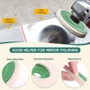 AIMALL 10 PCS Wool Buffing Wheels for Angle Grinder, 3.86x0.63x0.31