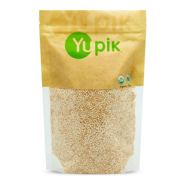 Yupik Organic Puffed Quinoa, Non-GMO, Vegan, Gluten-Free, 0.2Kg