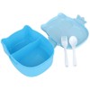 Easy Owl Meal Prep Bento Lunch Boxes Snake Food Containers