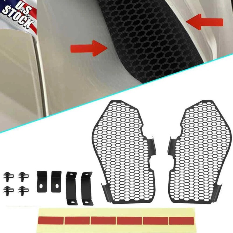 ALLTIMES For Corvette C8 2020-2024 2x Side Intake Mesh Grille