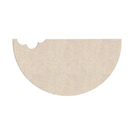 12" Watermelon Unfinished Wood Cutout Shape