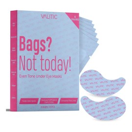 Acid Under Eye Masks, Eye Patches For Dark Circles, 6 Pack