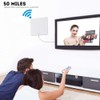 Super Thin Digital Indoor Amplified HDTV TV Antenna - 50
