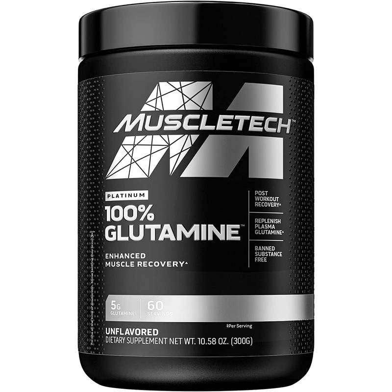 Muscletech Platinum 100 GlutaminePost-workout 5g glutamina