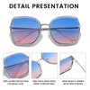 DUCO 1226 Women's Sunglasses, Polarized Sunglasses, UV 400 Protection, For