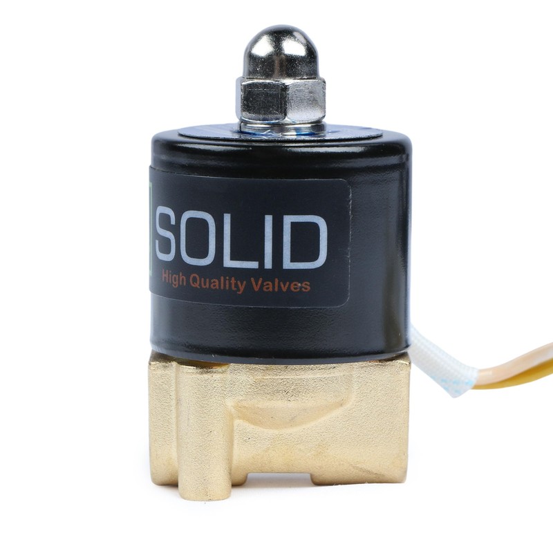 U.S. Solid Smart Solenoid Valve - 1/4 Inch Wi-Fi APP-Controlled