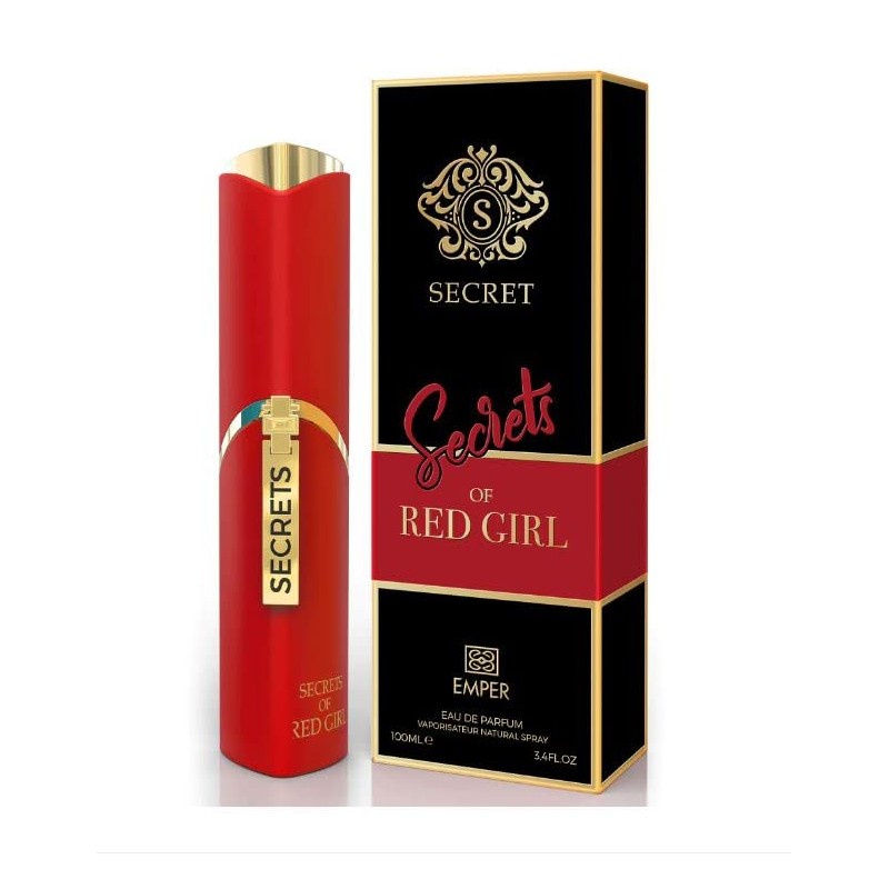 Emper Secrets of red girl, For women - 100ml3.4 Fl.Oz