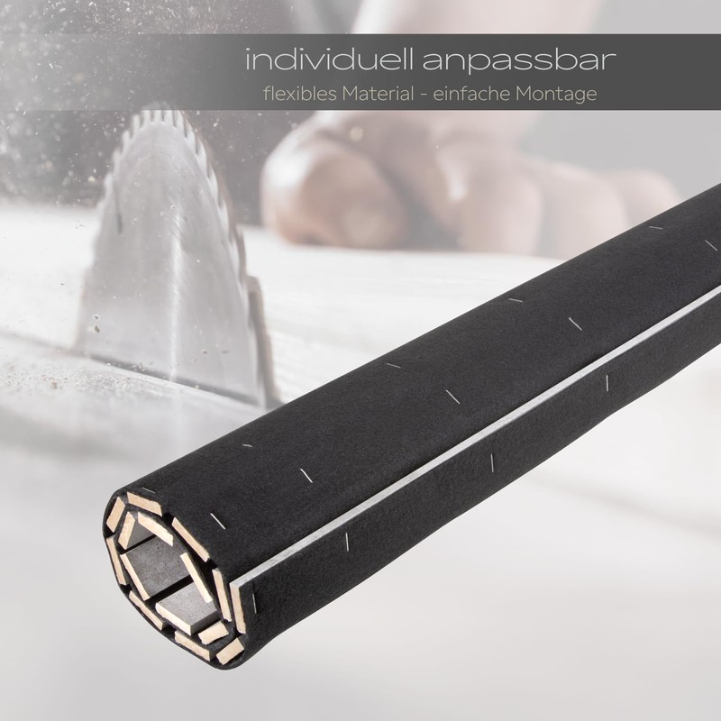 HEXIM Acoustic Panels Sample Piece - Flexible Slat Wall, Wood