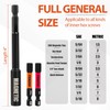 LOZAGU 21-Piece Hex Head Allen Wrench Drill Bit Set, Metric