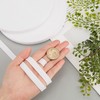 50m Twill Tape Roll, 100% Cotton Ribbon 25mm Soft Webbing