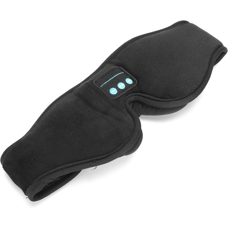 Music Eye Mask Sleep Headphones, Bluetooth Wireless 3D Sleep Mask